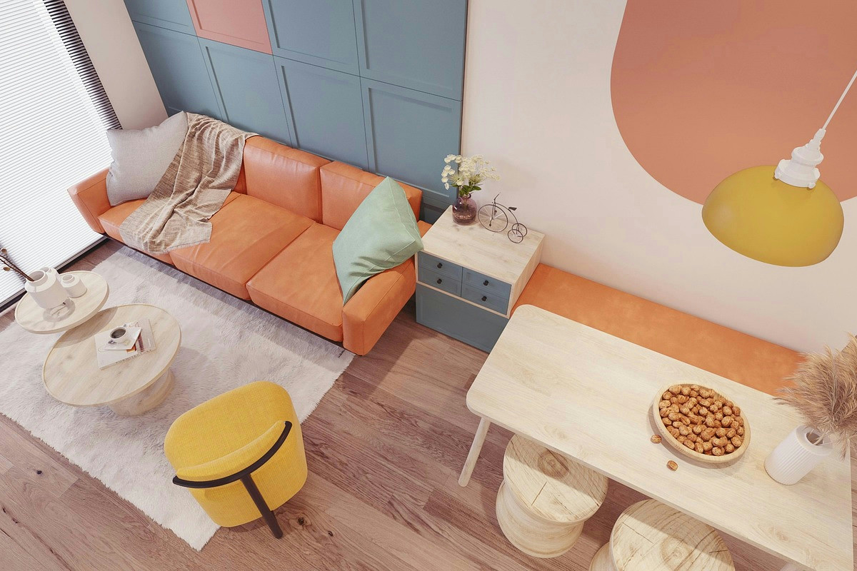 Cinque strategie semplici per ampliare il monolocale senza fare lavori strutturali