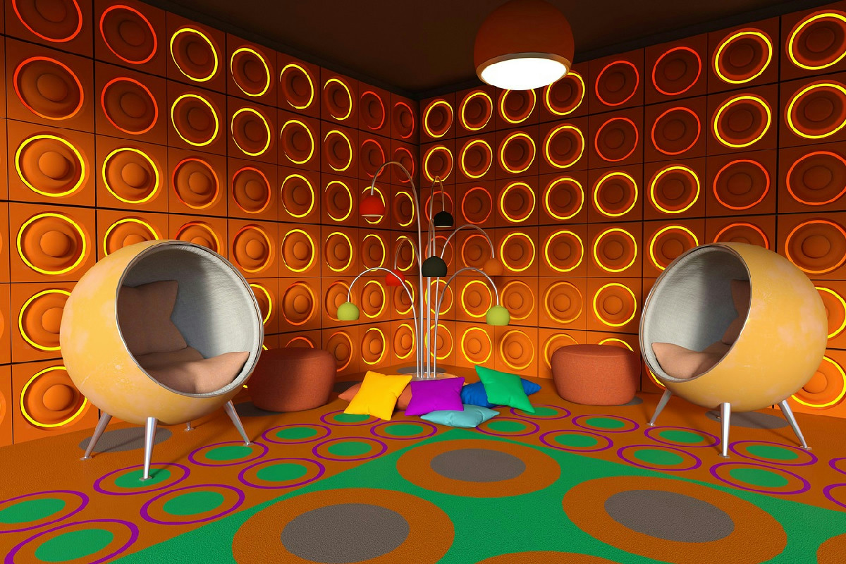 Spazi anni ’70 reinventati con eleganza: l’armonia perfetta tra tradizione e design contemporaneo